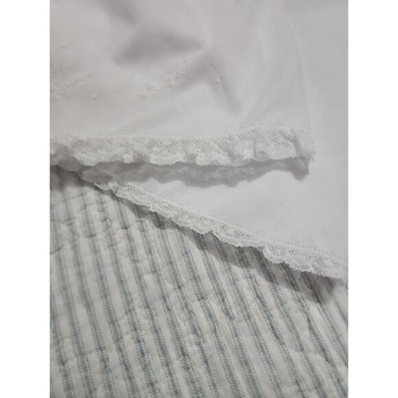 Vintage 60s CHERUBS Designer Collection Baby Christening Gown Slip Bonnet Set NB - Picture 6 of 16